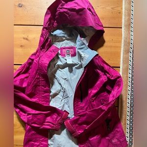 REI girls size 8 rain coat shell jacket